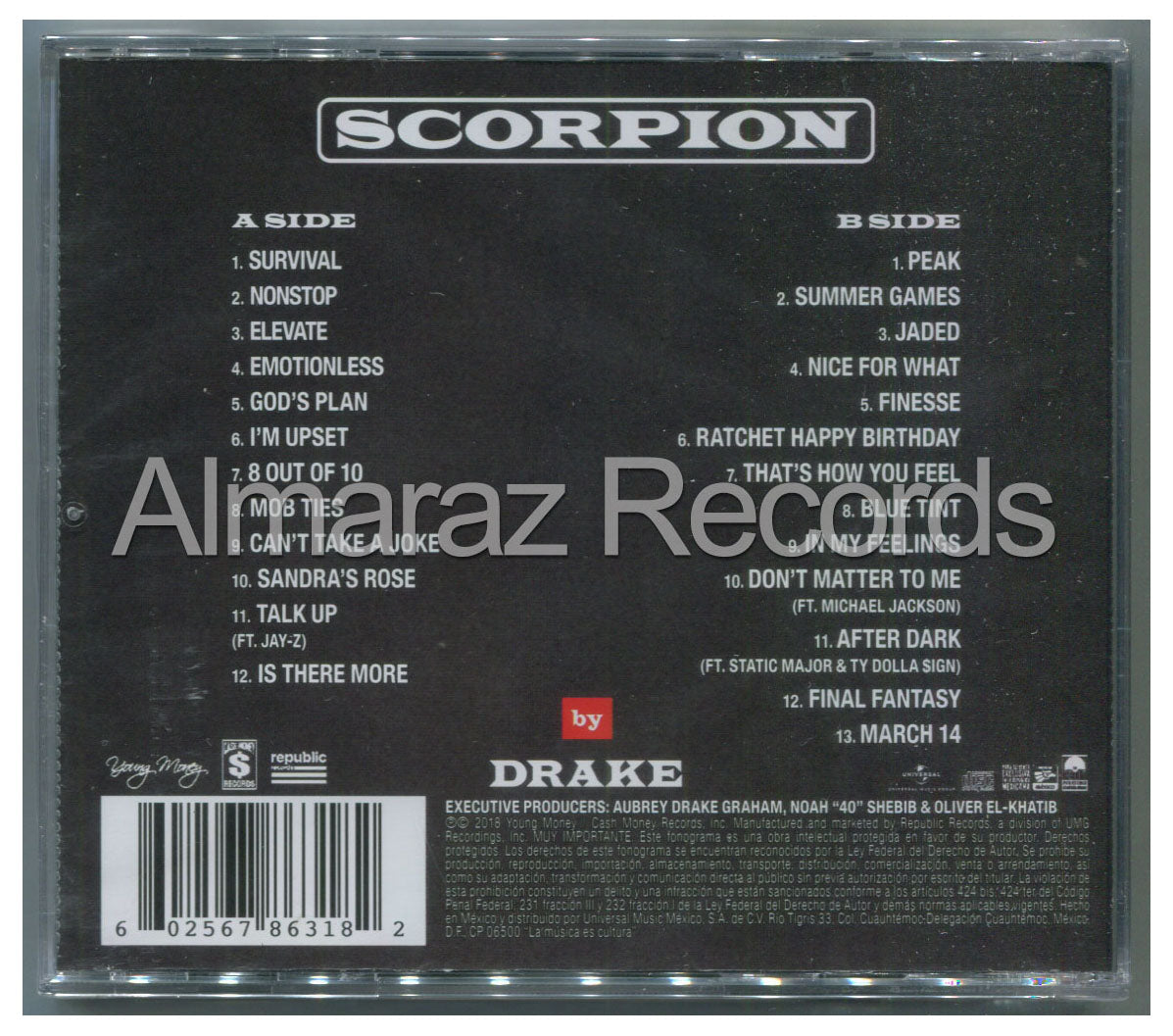 Drake Scorpion 2CD