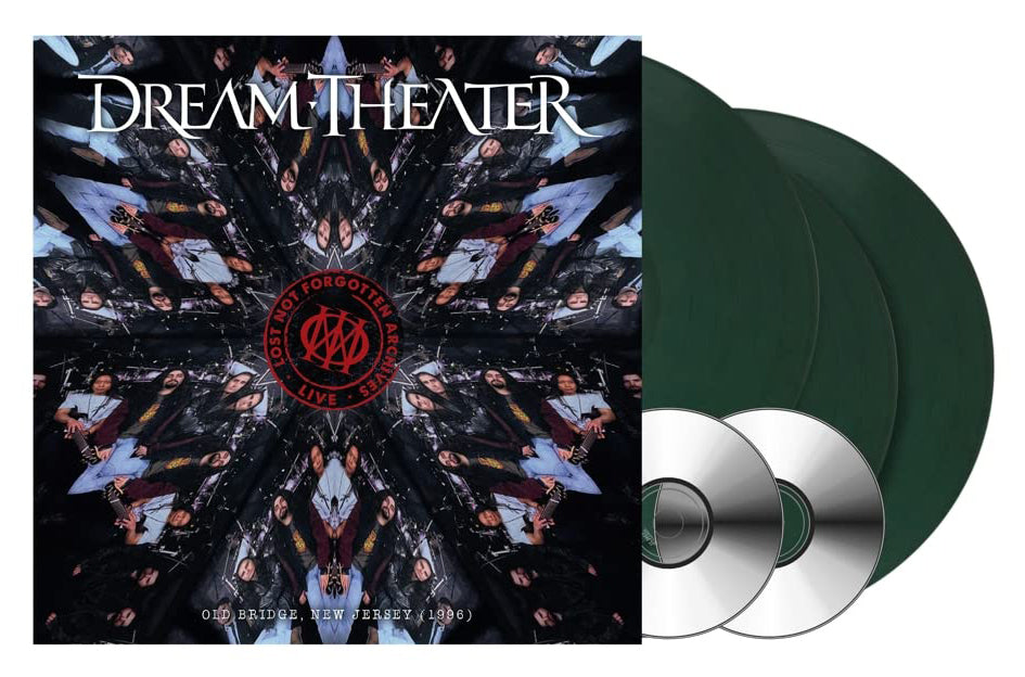 Dream Theater Lost Not Forgotten Archives Old Bridge New Jersey 1996 Limited Green Vinyl LP+CD
