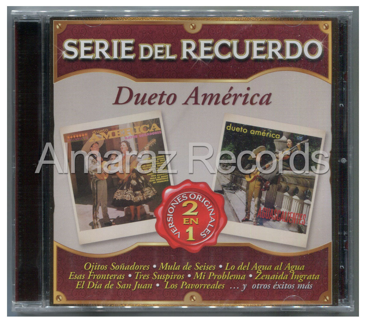 Dueto America Serie Del Recuerdo 2 En 1 CD