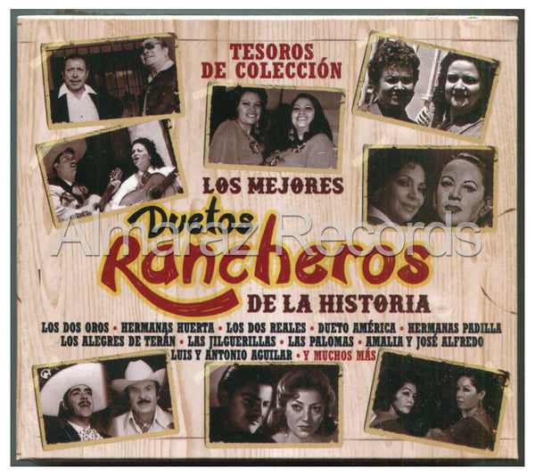 Tesoros De Coleccion Los Mejores Duetos De La Historia 3CD