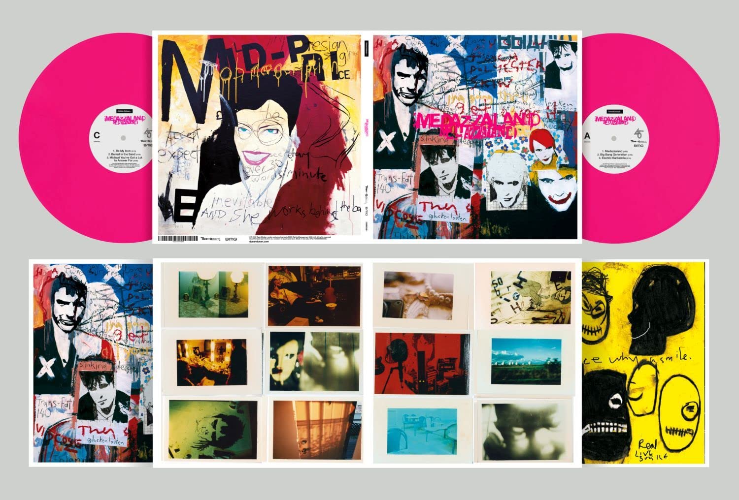 Duran Duran Medazzaland 25th Anniversary Neon Pink Vinyl LP
