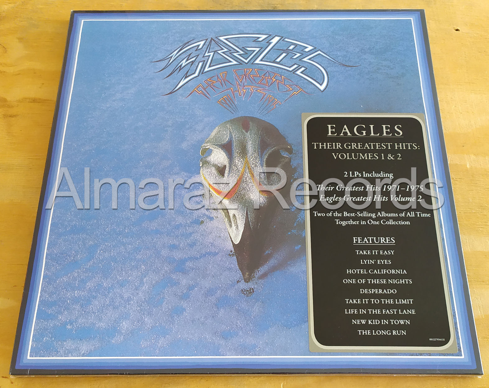 Eagles Their Greatest Hits Volumes 1 & 2 Vinyl LP