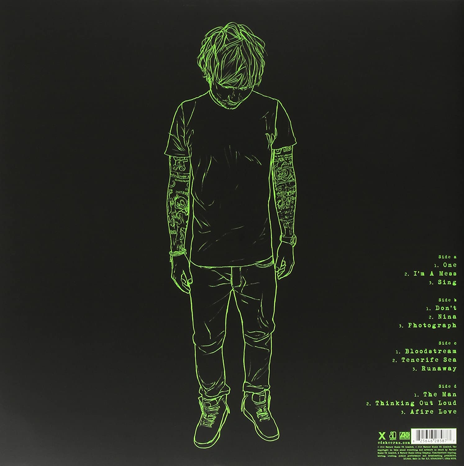 Ed Sheeran X Vinyl LP
