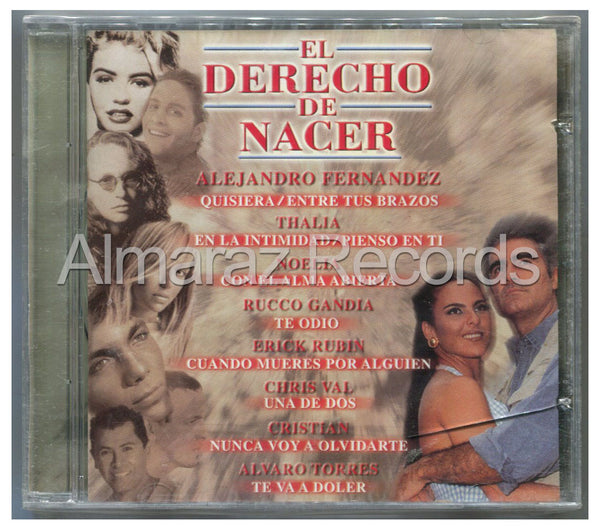 El Derecho De Nacer CD - Thalia Noelia Cristian Castro