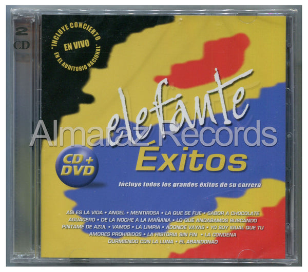 Elefante Exitos CD+DVD - Almaraz Records | Tienda de Discos y Películas
 - 1