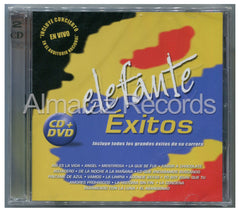 Elefante Exitos CD+DVD - Almaraz Records | Tienda de Discos y Películas
 - 1