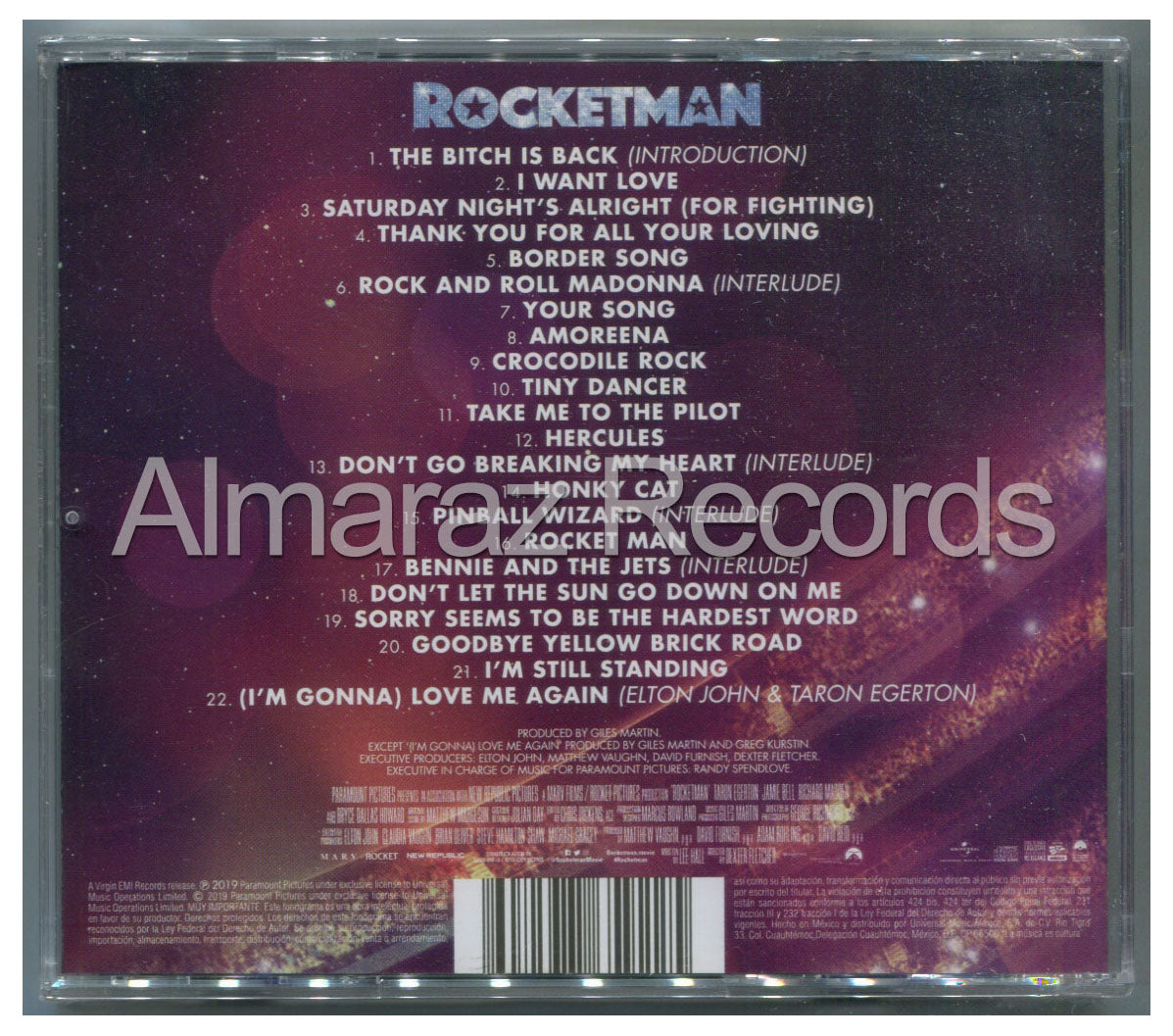 Elton John Rocketman CD