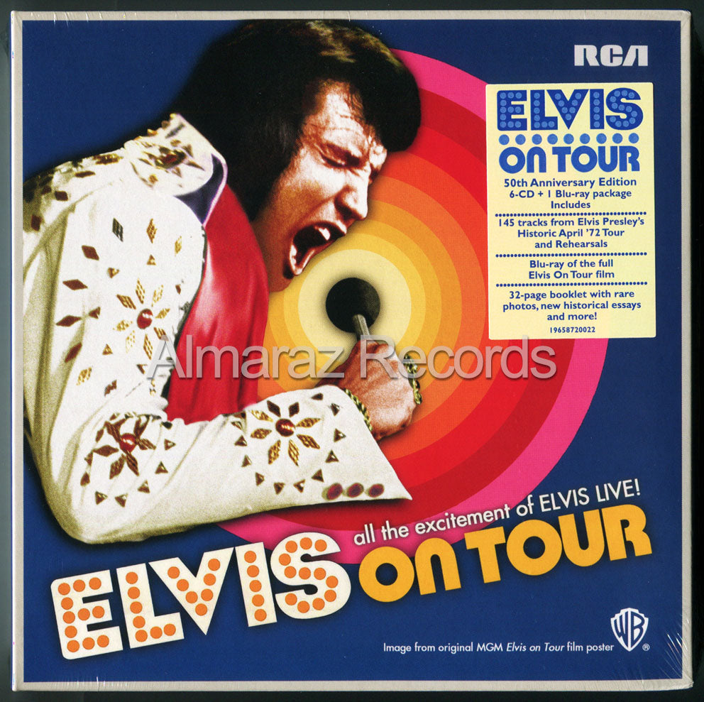 Elvis Presley Elvis On Tour 6CD+Blu-Ray Boxset