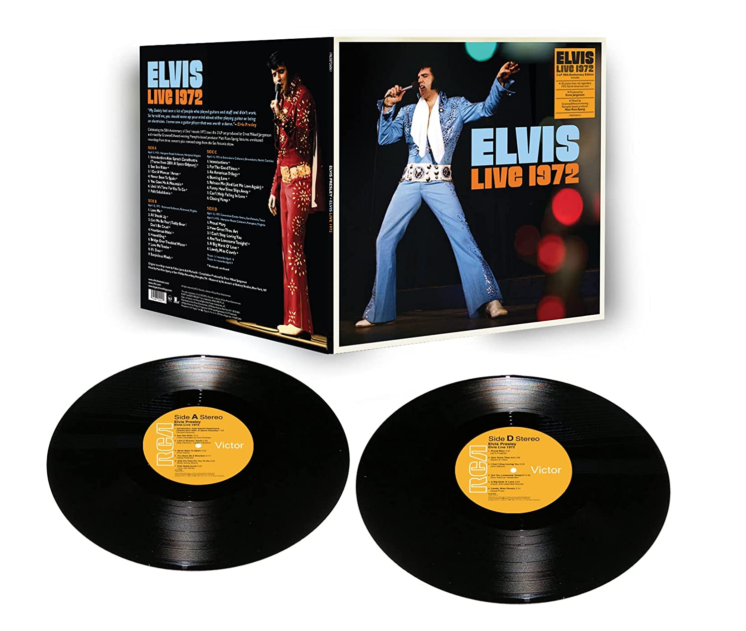 Elvis Presley Live 1972 Vinyl LP