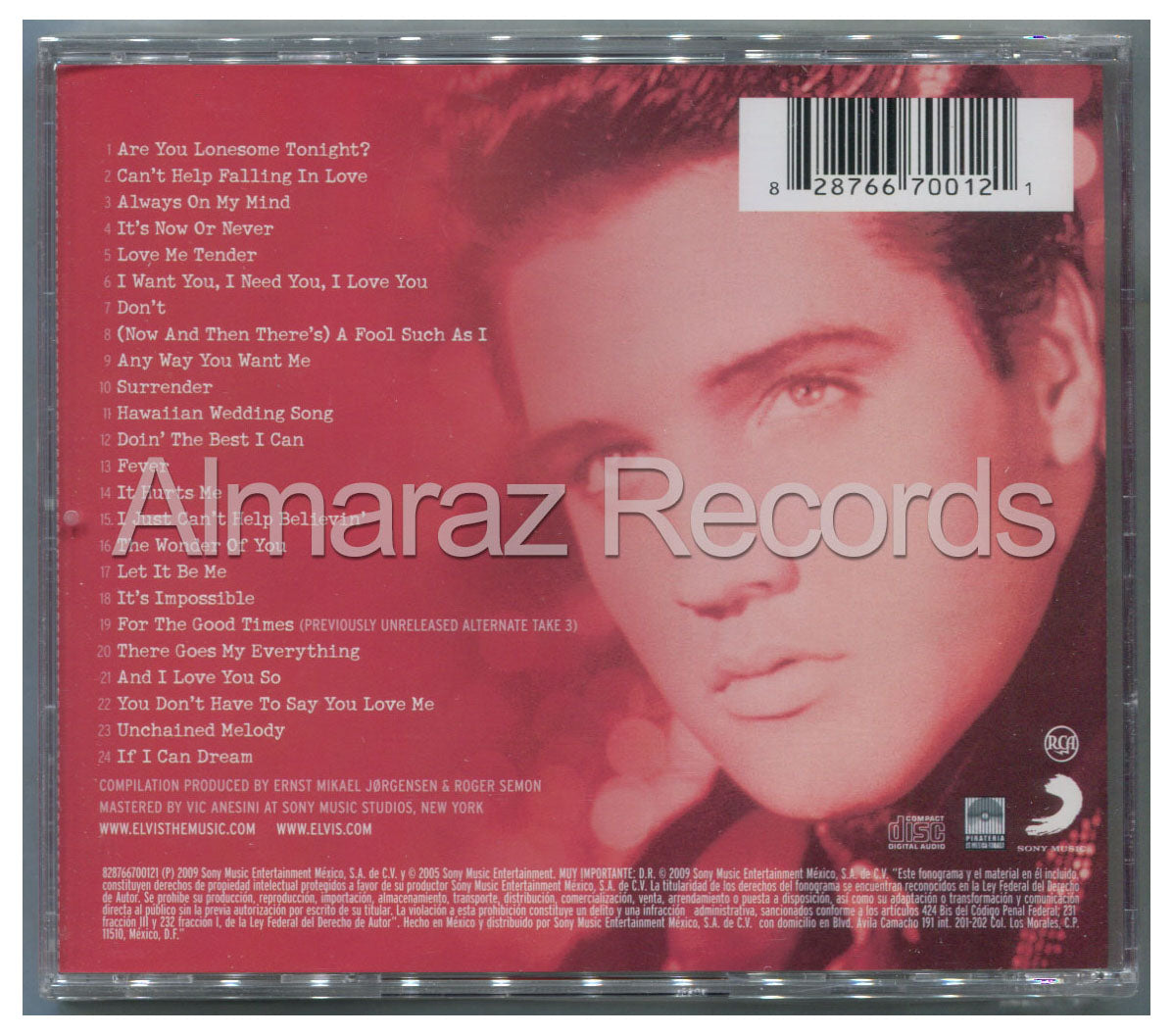 Elvis Presley Love Elvis CD - Almaraz Records | Tienda de Discos y Películas
 - 2