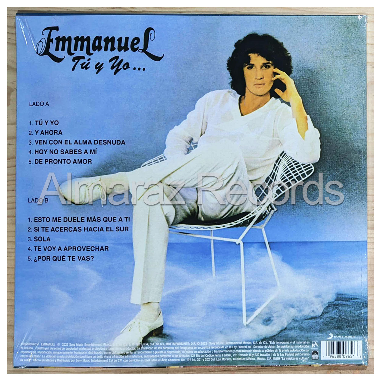 Emmanuel Tu Y Yo Vinyl LP [2023]