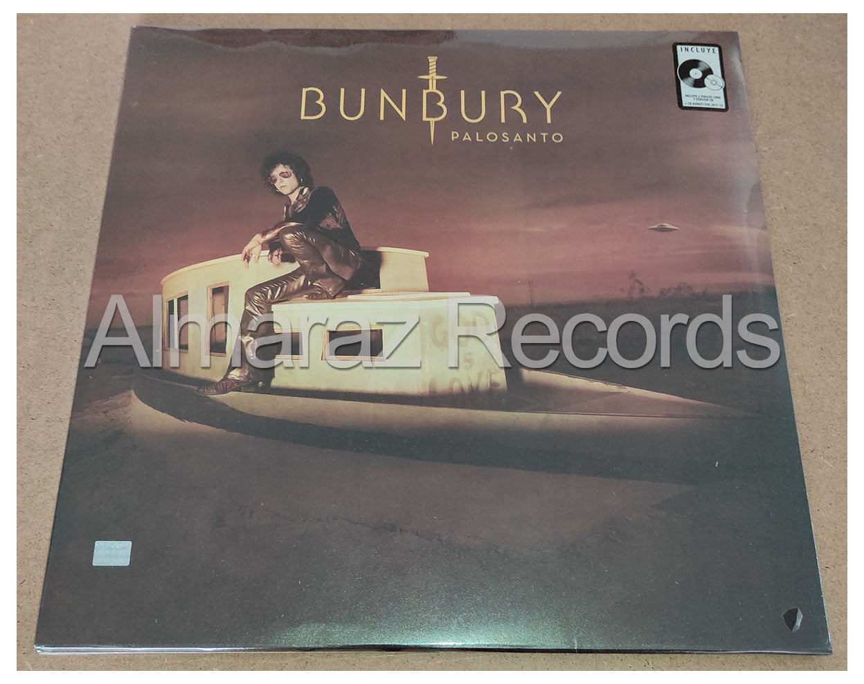 Enrique Bunbury Palosanto Vinyl LP+CD