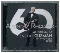Enrique Guzman 60 Aniversario En Vivo Vol. 1 CD+DVD