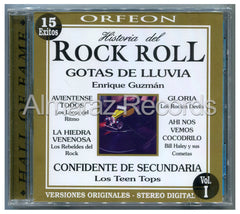 Enrique Guzman Historia Del Rock & Roll 15 Exitos CD