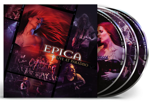 Epica Live At Paradise 2CD+Blu-Ray [Importado]