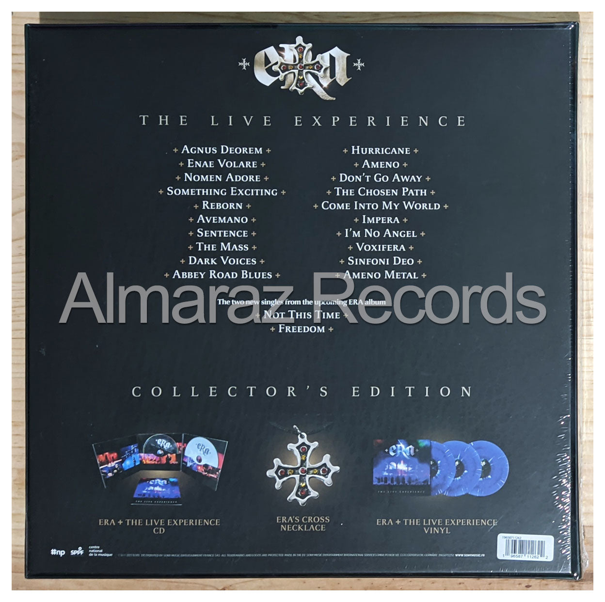 ERA The Live Experience Collector's Blue Vinyl LP+CD Boxset