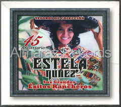 Estela Nuñez Tesoros De Coleccion 45 Aniversario Sus Exitos Ranchos 3CD