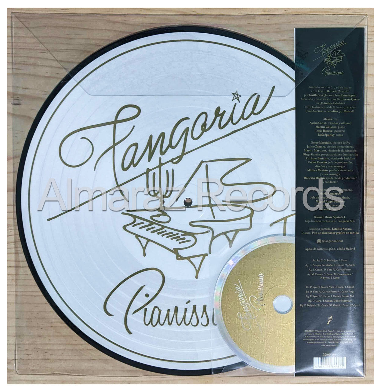 Fangoria Pianissimo Vinyl LP+CD