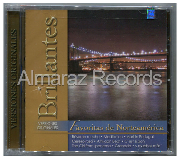 Favoritas De Norte America Brillantes CD - Almaraz Records | Tienda de Discos y Películas
 - 1