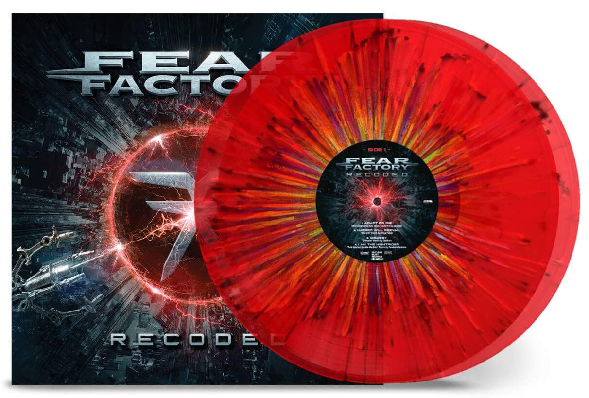 Fear Factory Recoded  Limited Red Splatter Vinyl LP