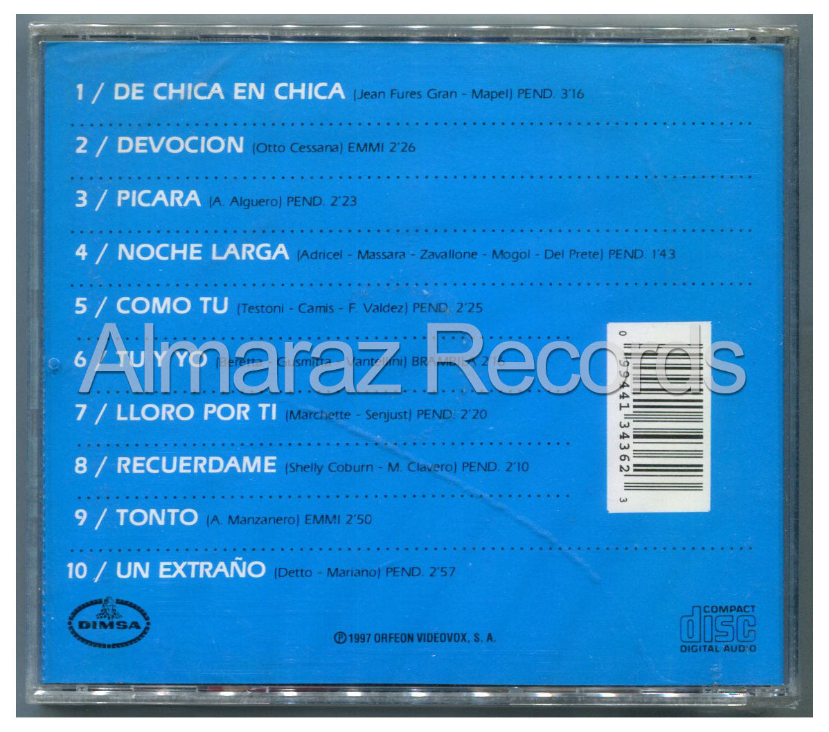 Federico Valdez Epoca De Oro Del Rock CD