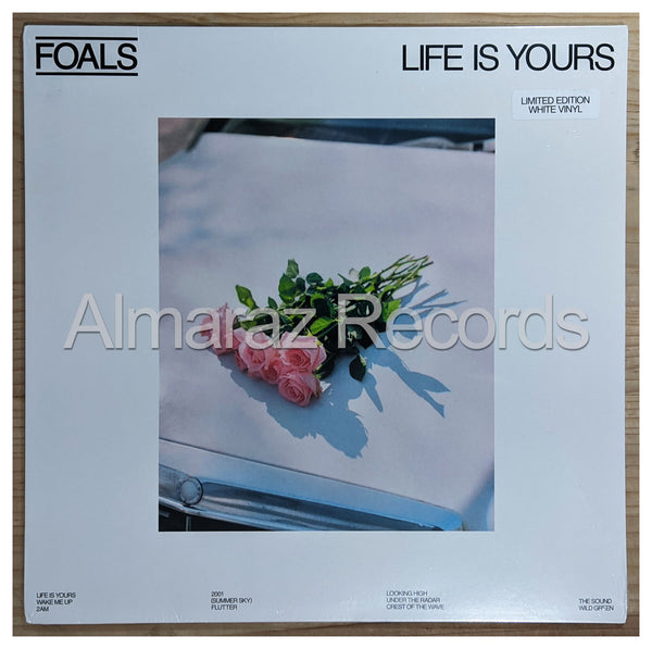 Foals Life Is Yours Limited White Vinyl LP