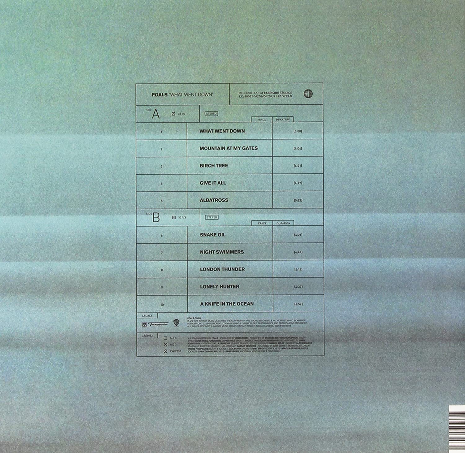Foals What Went Down Vinyl LP foals-what-went-down-vinyl-lp