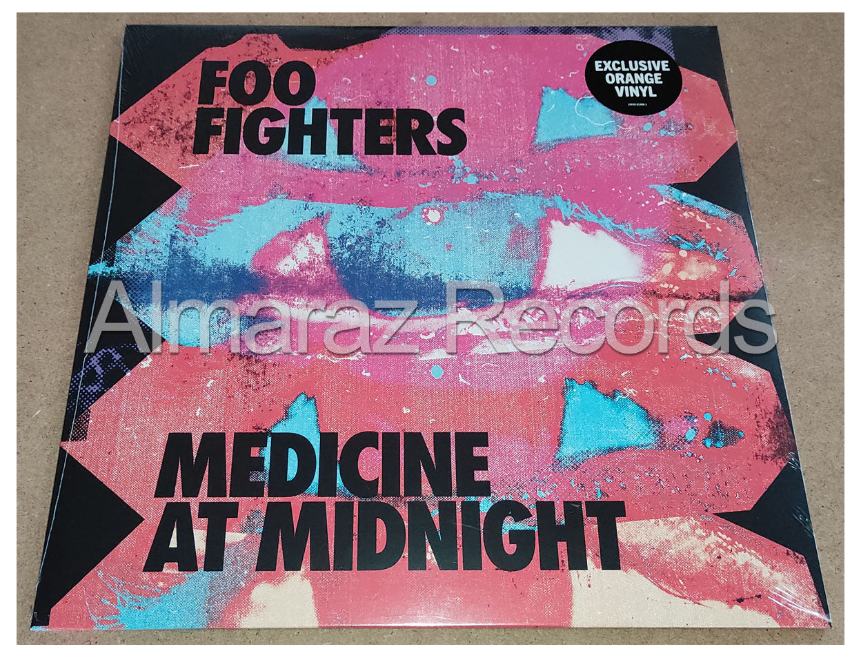 Foo Fighters Medicine At Midnight Orange Vinyl LP