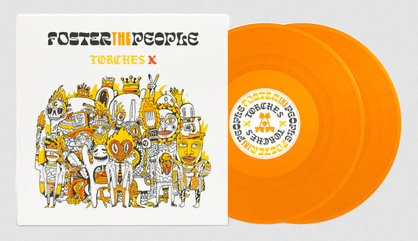 Foster The People Torches X 10th Anniversary Orange Vinyl LP