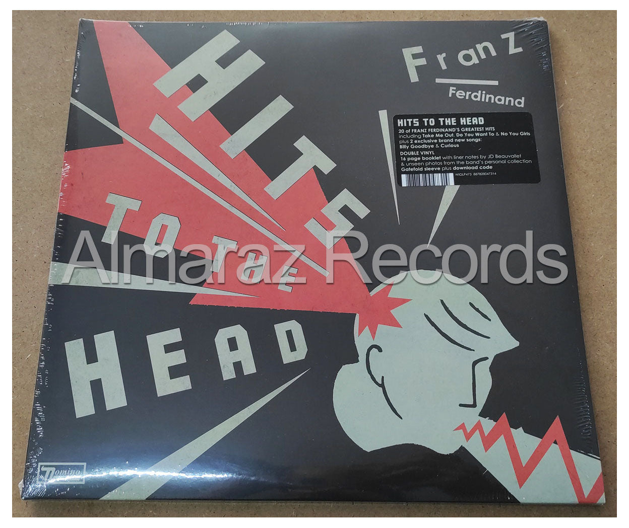 Franz Ferdinand Hits To The Head Black Vinyl LP