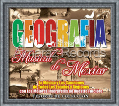 Geografia Musical De Mexico Tesoros De Coleccion 3CD - Almaraz Records | Tienda de Discos y Películas
