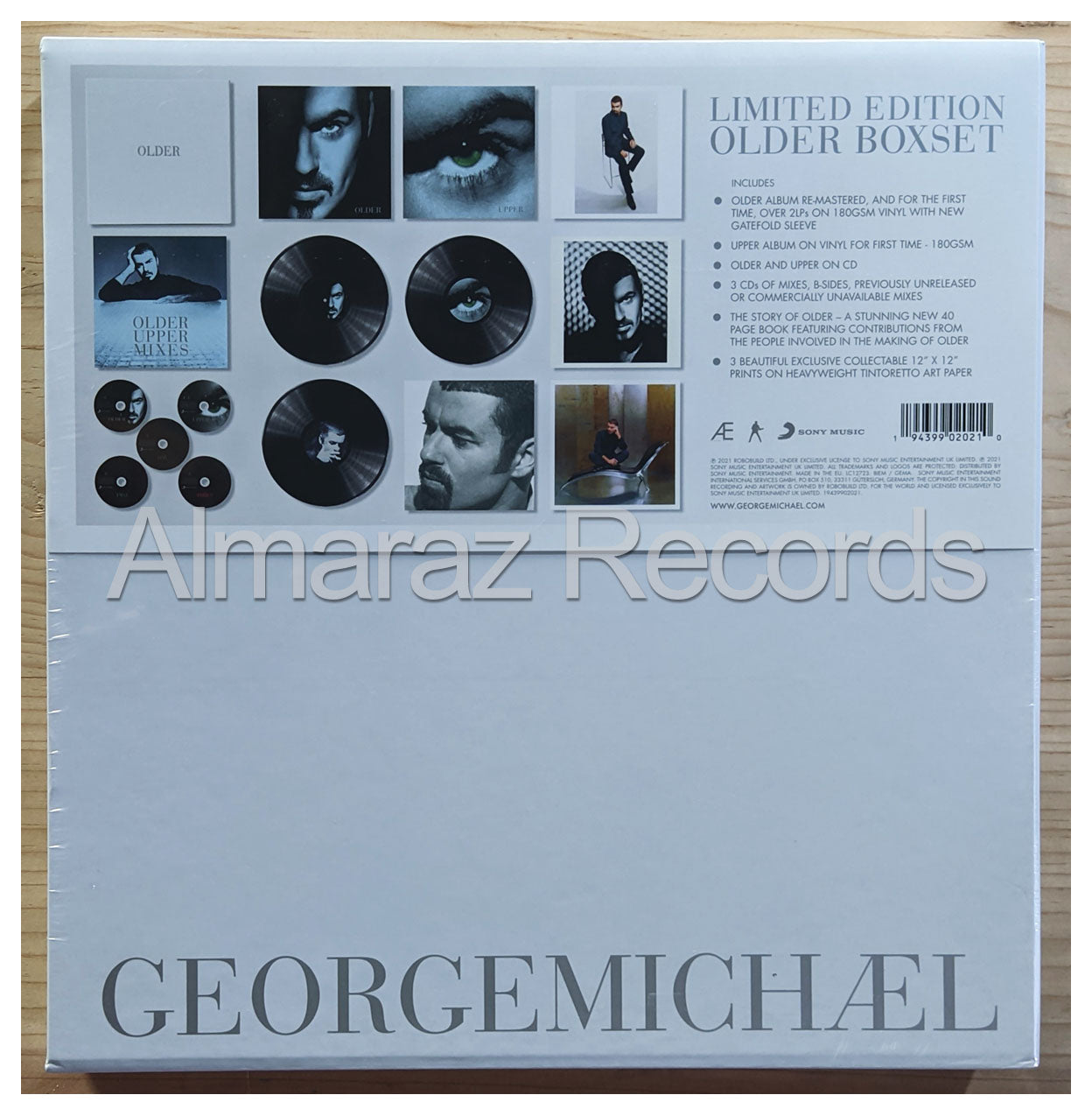 George Michael Older Deluxe Vinyl LP+CD Boxset