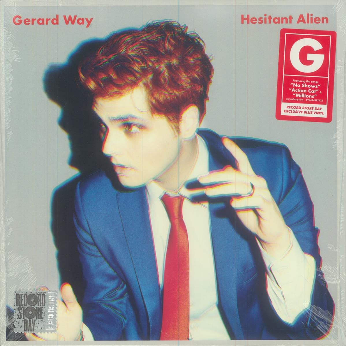 Gerard Way Hesitant Alien Limited Blue Vinyl LP
