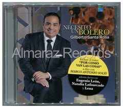 Gilberto Santa Rosa Necesito Un Bolero CD - Eugenia Leon - Natalia Lafourcade - Almaraz Records | Tienda de Discos y Películas
 - 1