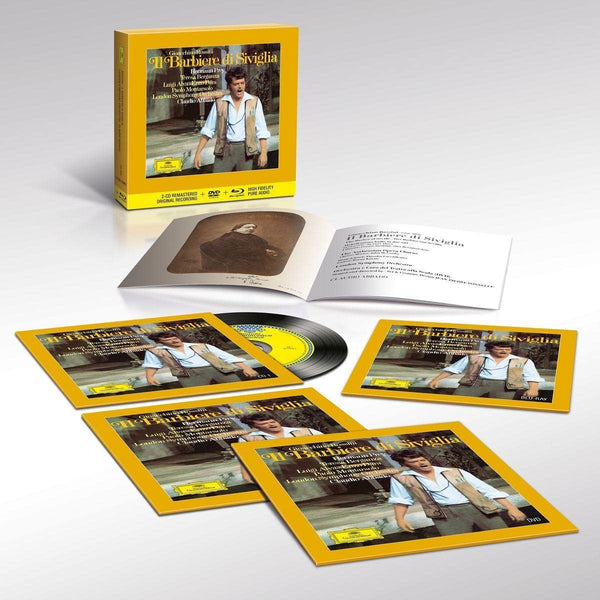 Gioachino Rossini Il Barbiere Di Siviglia 2CD+DVD+Blu-Ray [Importado]