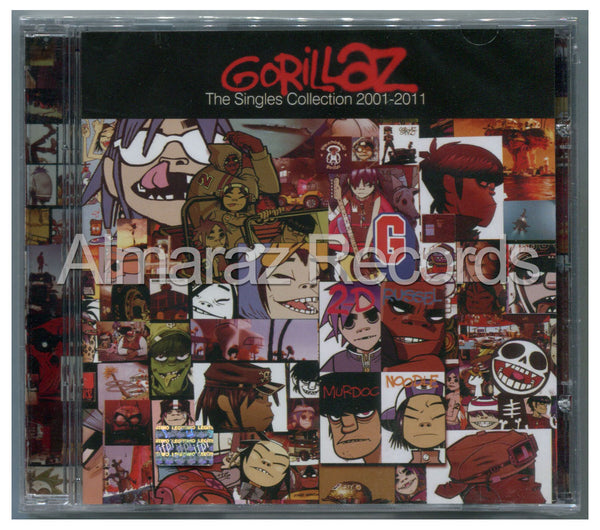 Gorillaz The Singles Collection 2001-2001 CD - Almaraz Records | Tienda de Discos y Películas
 - 1