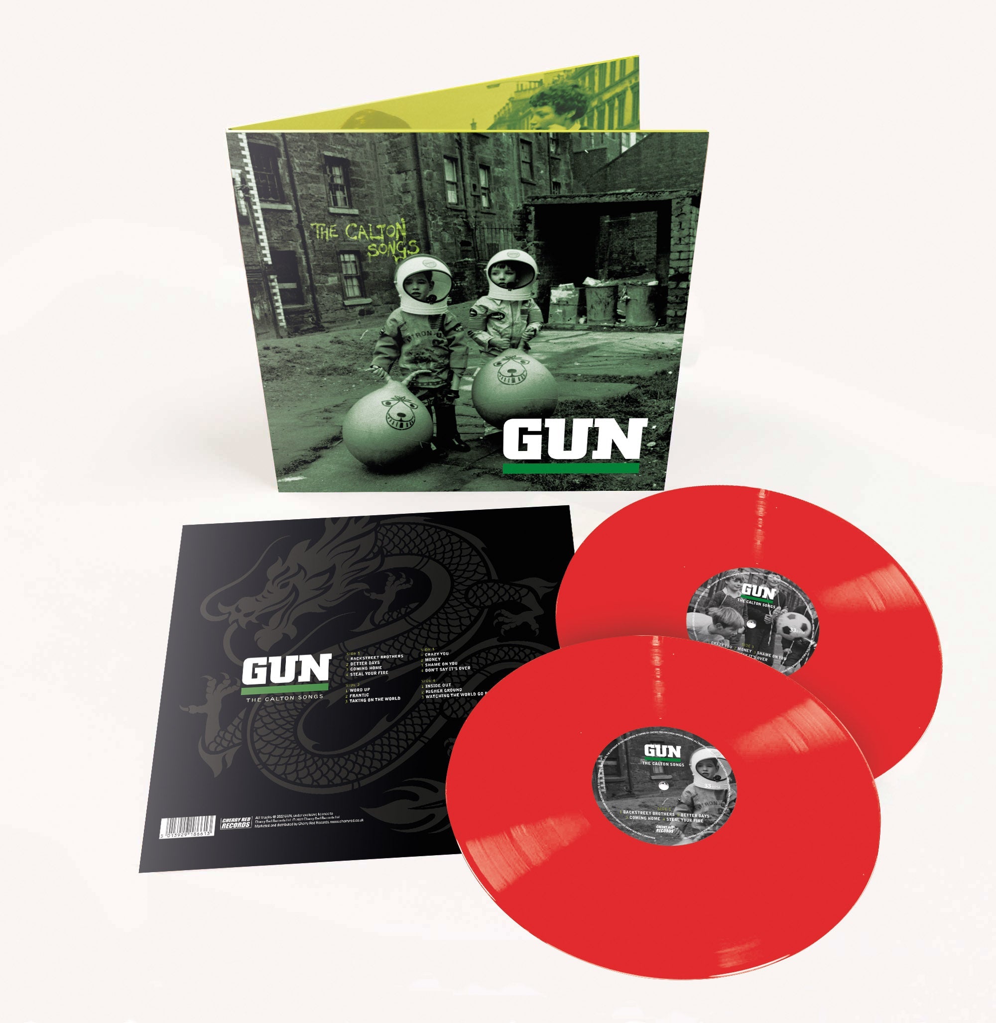 Gun The Calton Songs Limited Red Vinyl LP