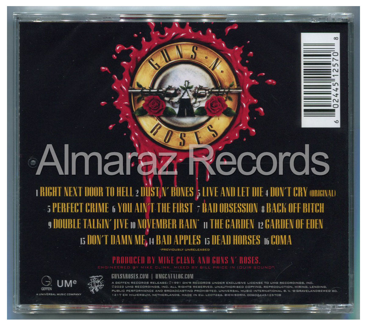 Guns N' Roses Use Your Illusion I CD [2022][Importado]