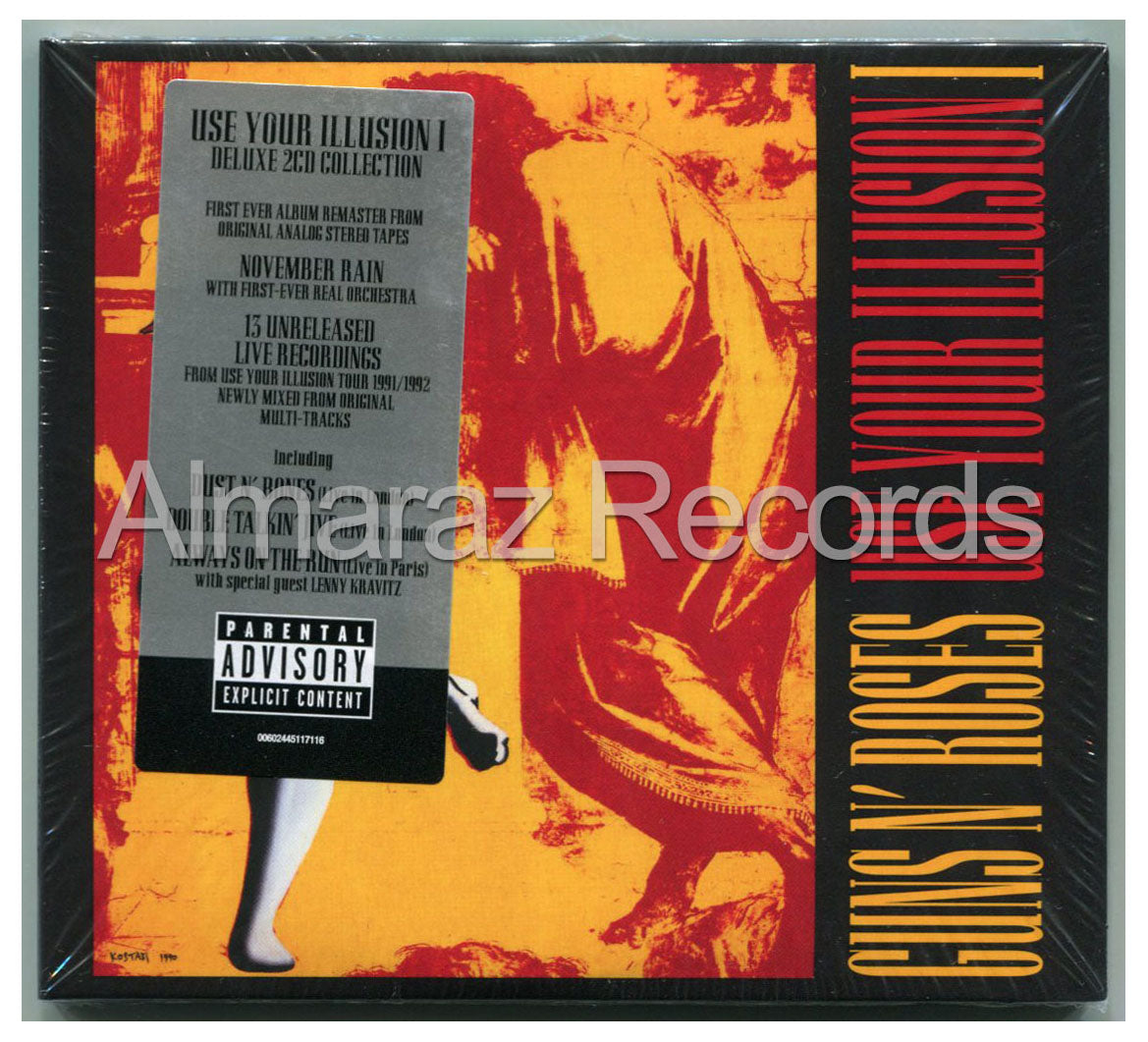 Guns N' Roses Use Your Illusion I Deluxe 2CD [2022][Importado]