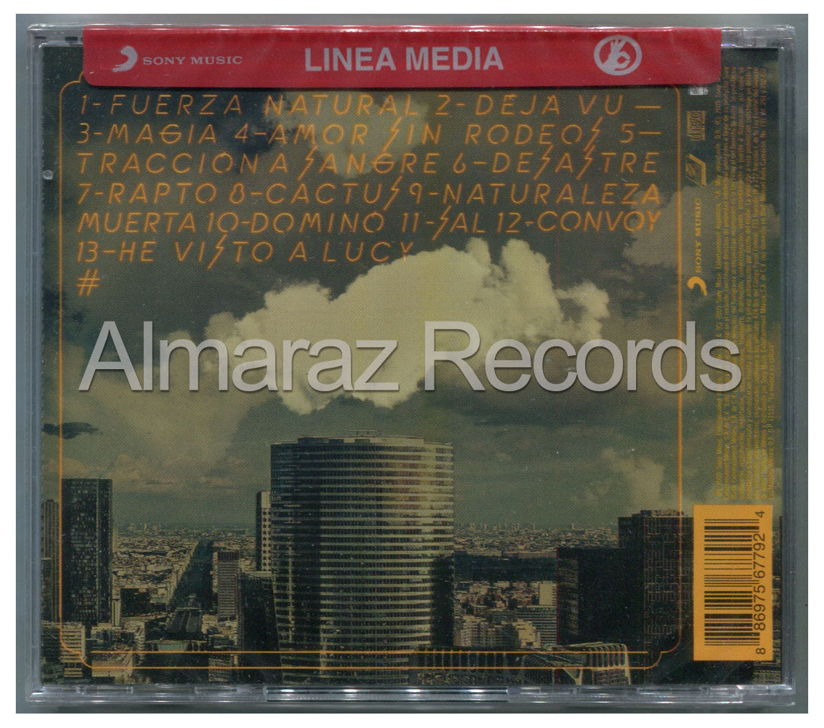 Gustavo Cerati Fuerza Natural CD - Almaraz Records | Tienda de Discos y Películas
 - 2