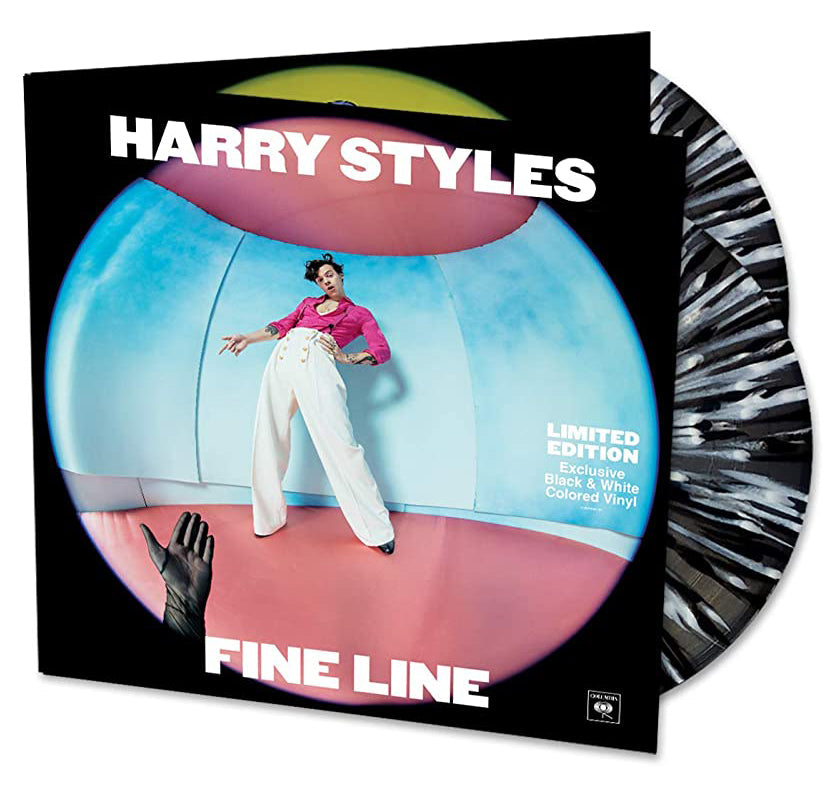 Harry Styles Fine Line Black/White Splatter Vinyl LP