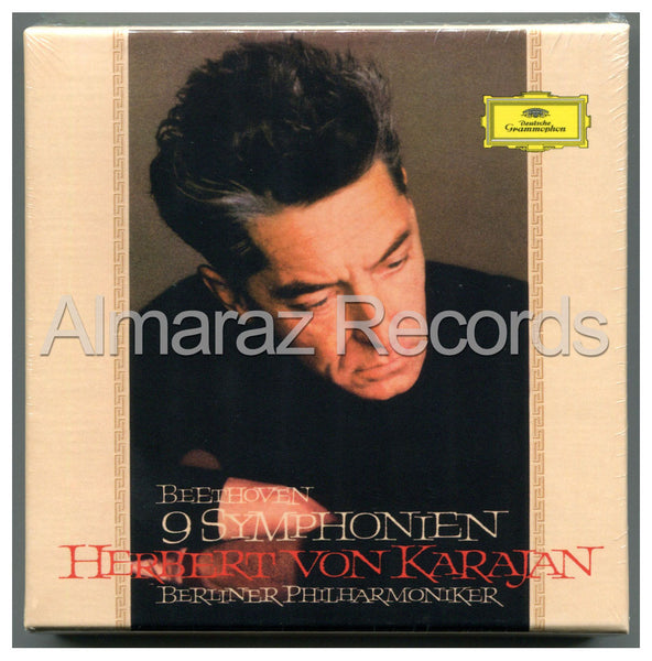 Herbert Von Karajan Beethoven The Symphonies 5CD+Blu-Ray [Importado]