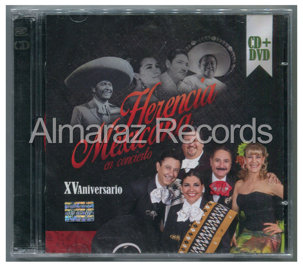 Herencia Mexicana En Concierto XV Aniversario CD+DVD
