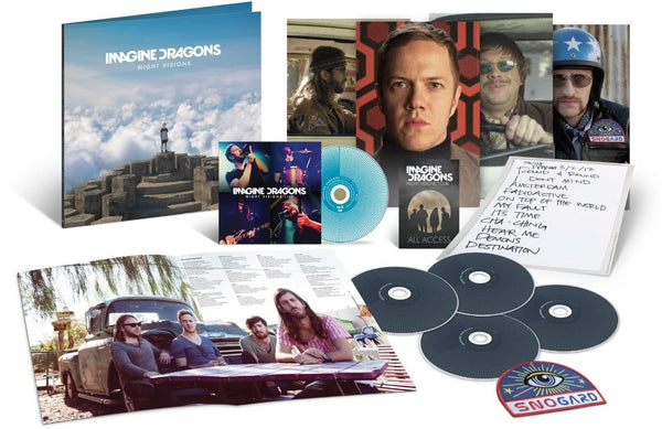 Imagine Dragons Night Visions Super Deluxe 4CD+DVD Boxset [Importado]