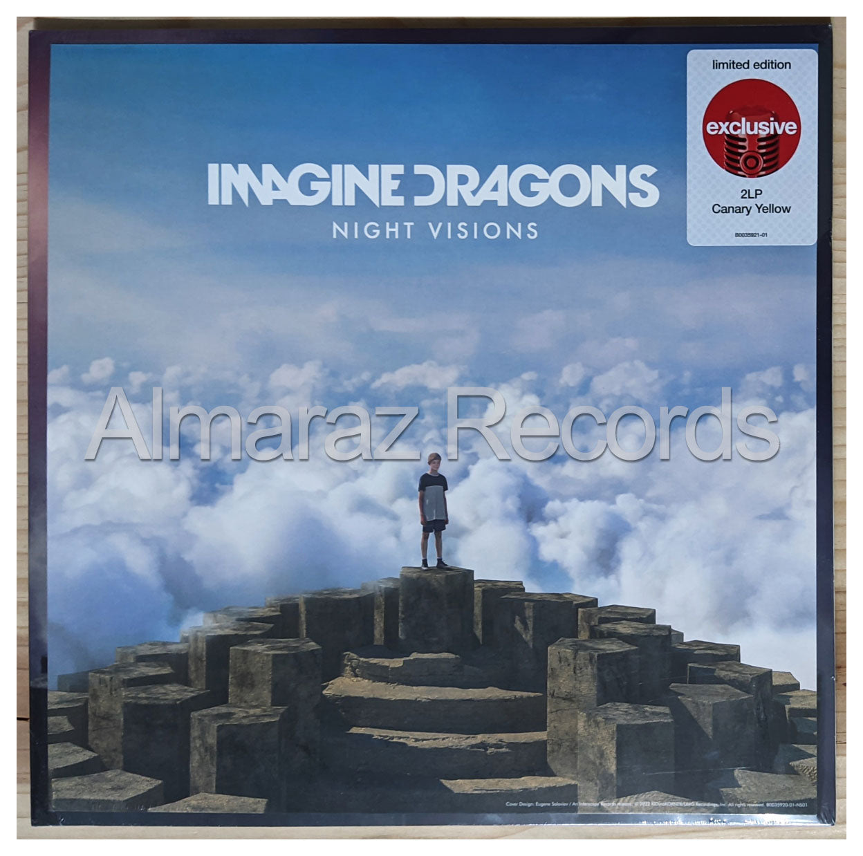 Imagine Dragons Night Visions Limited Yellow Vinyl LP