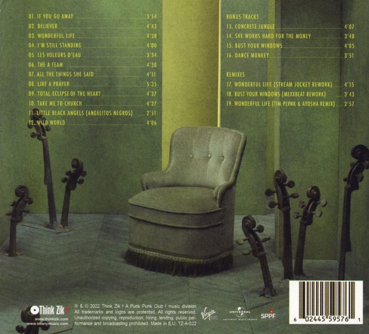 Imany Voodoo Cello CD [Importado]