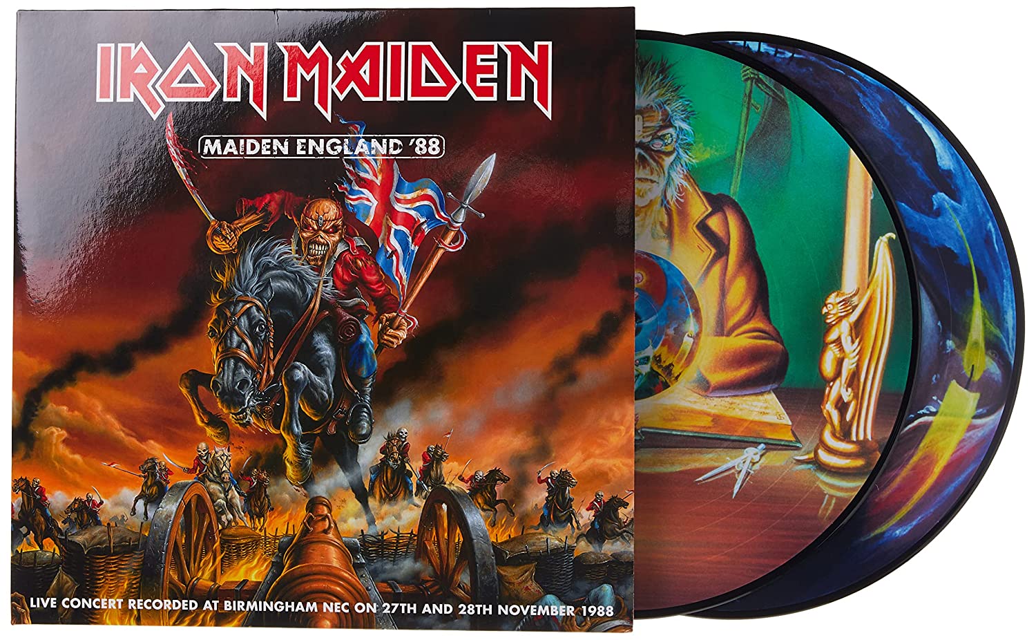 Iron Maiden England '88 Tour Patch - Woven Sew On Applique For Jackets, Bags, Denim