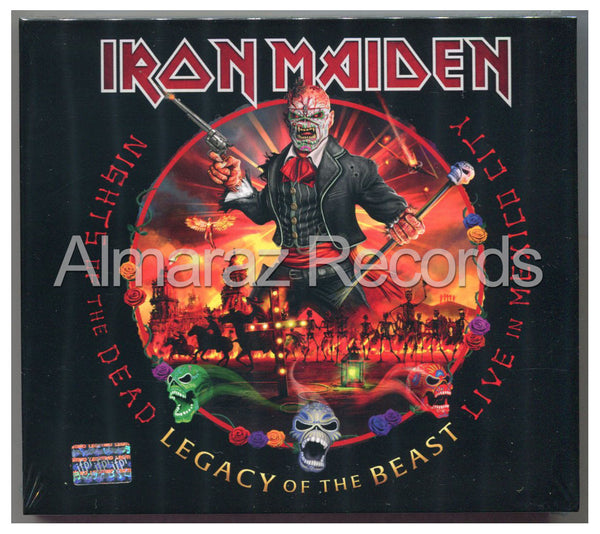 Iron Maiden Nights Of Dead Legacy Of Beast Live In Mexico 2CD