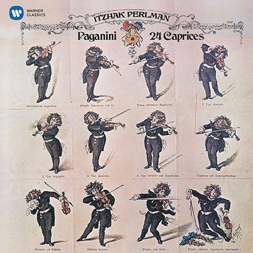 Itzhak Perlman Paganini 24 Caprices CD - Almaraz Records | Tienda de Discos y Películas
