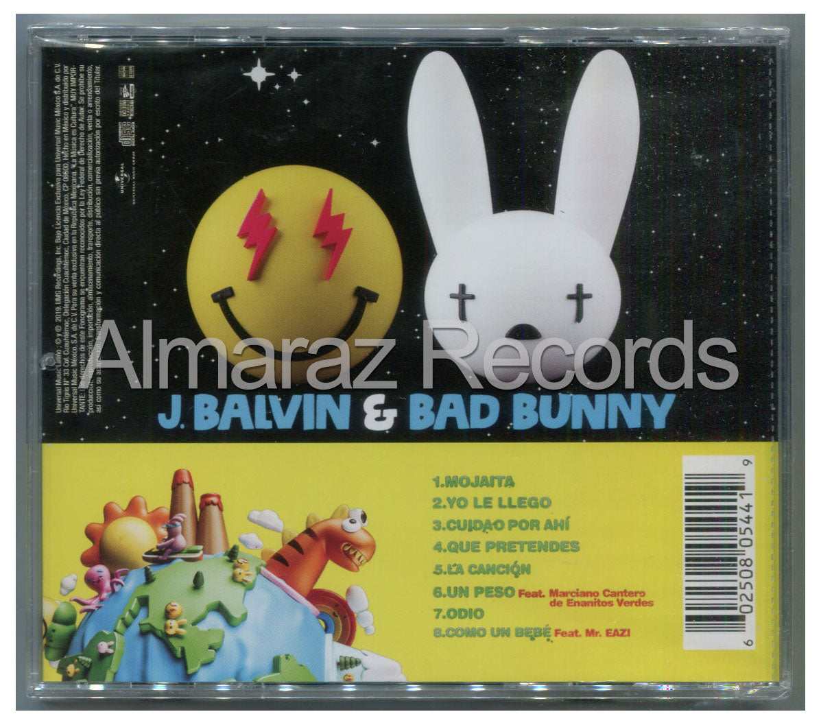 J Balvin & Bad Bunny Oasis CD